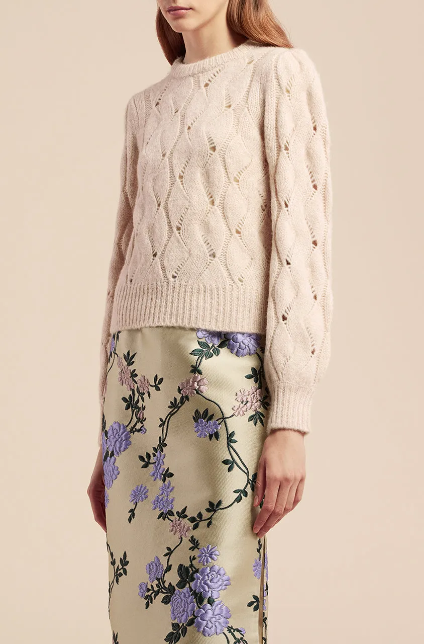 Alpaca Chainette Sweater sold by Rebecca Taylor product image thumbnail 3