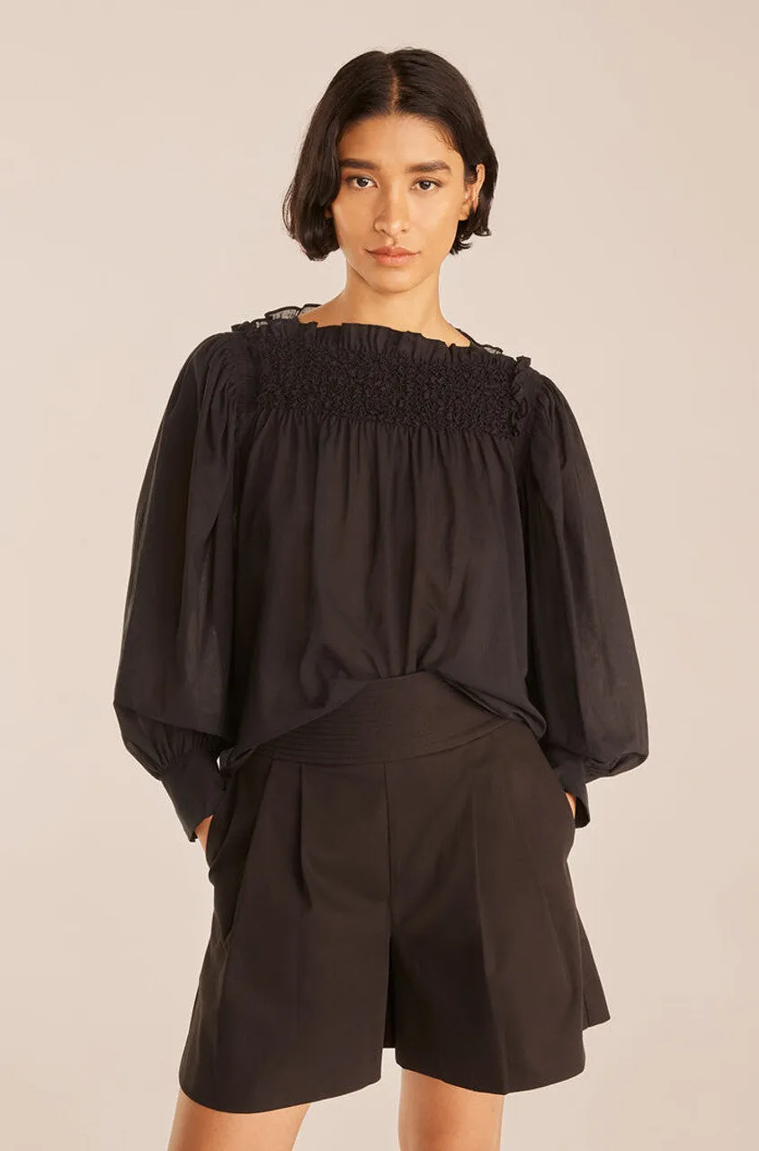 Textured Smock Blouse sold by Rebecca Taylor