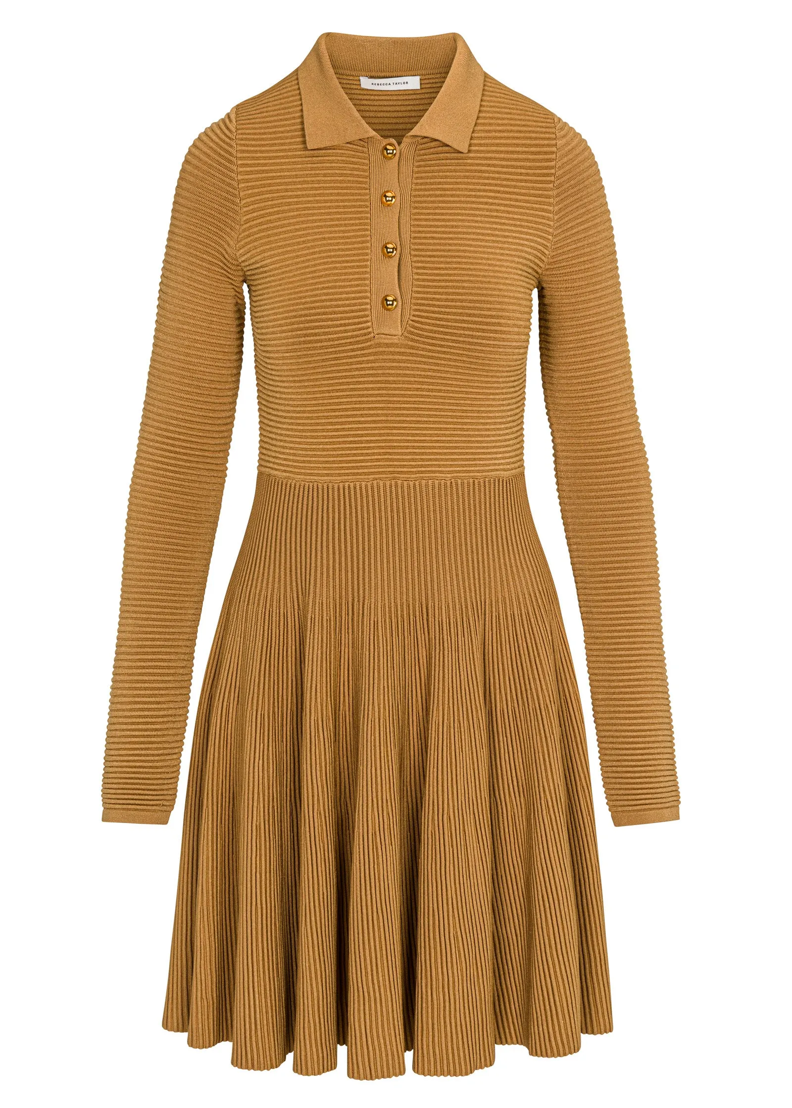 Ottoman Knit Ls Dress sold by Rebecca Taylor product image thumbnail 5