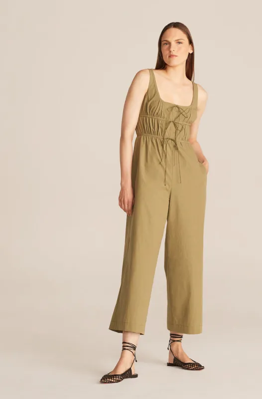 Full-Length Poplin Romper sold by Rebecca Taylor