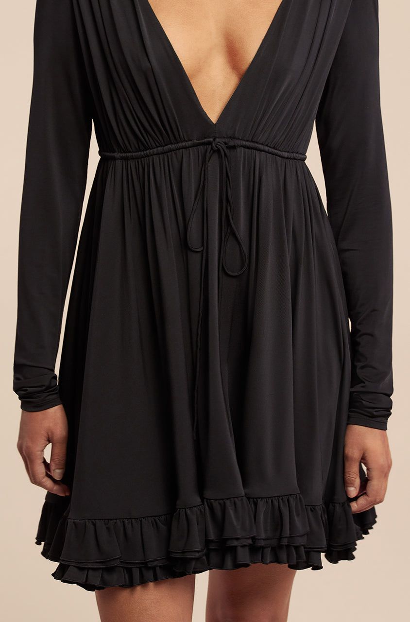 Babydoll Long Sleeve Dress sold by Rebecca Taylor product image thumbnail 2