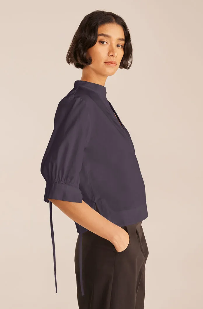 Short Sleeve Popover Blouse sold by Rebecca Taylor product image thumbnail 2