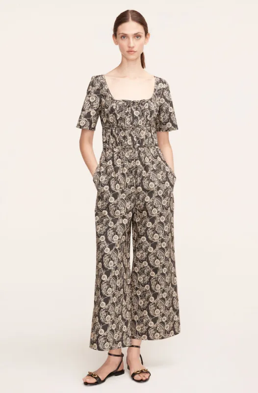 Monarch Fleur Poplin Jumpsuit sold by Rebecca Taylor