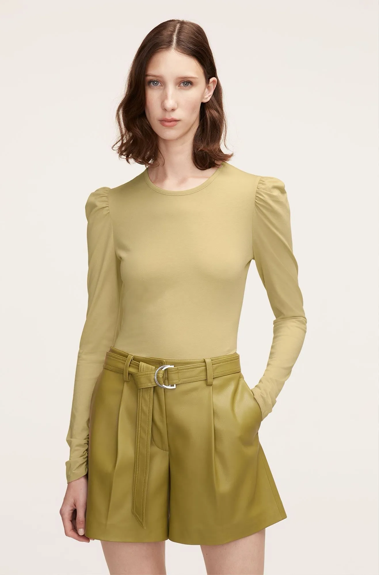 Ruched Ls Top sold by Rebecca Taylor