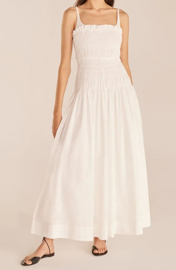 Smocked Poplin Long Dress sold by Rebecca Taylor product image thumbnail 4