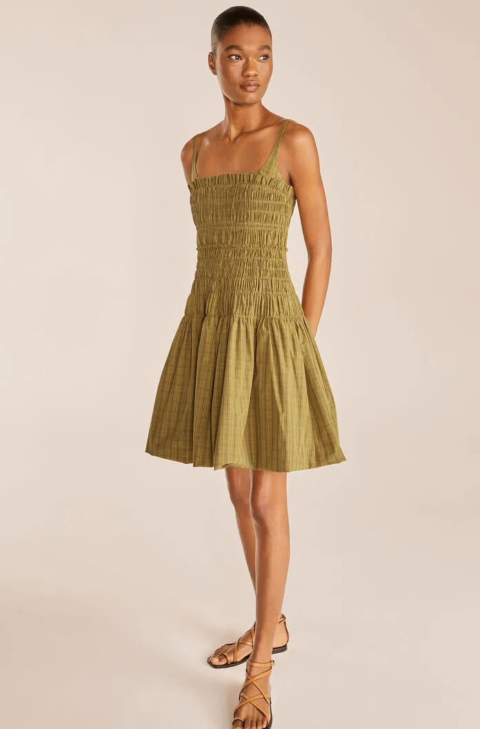 Mini Plaid Smocked Dress sold by Rebecca Taylor product image thumbnail 3