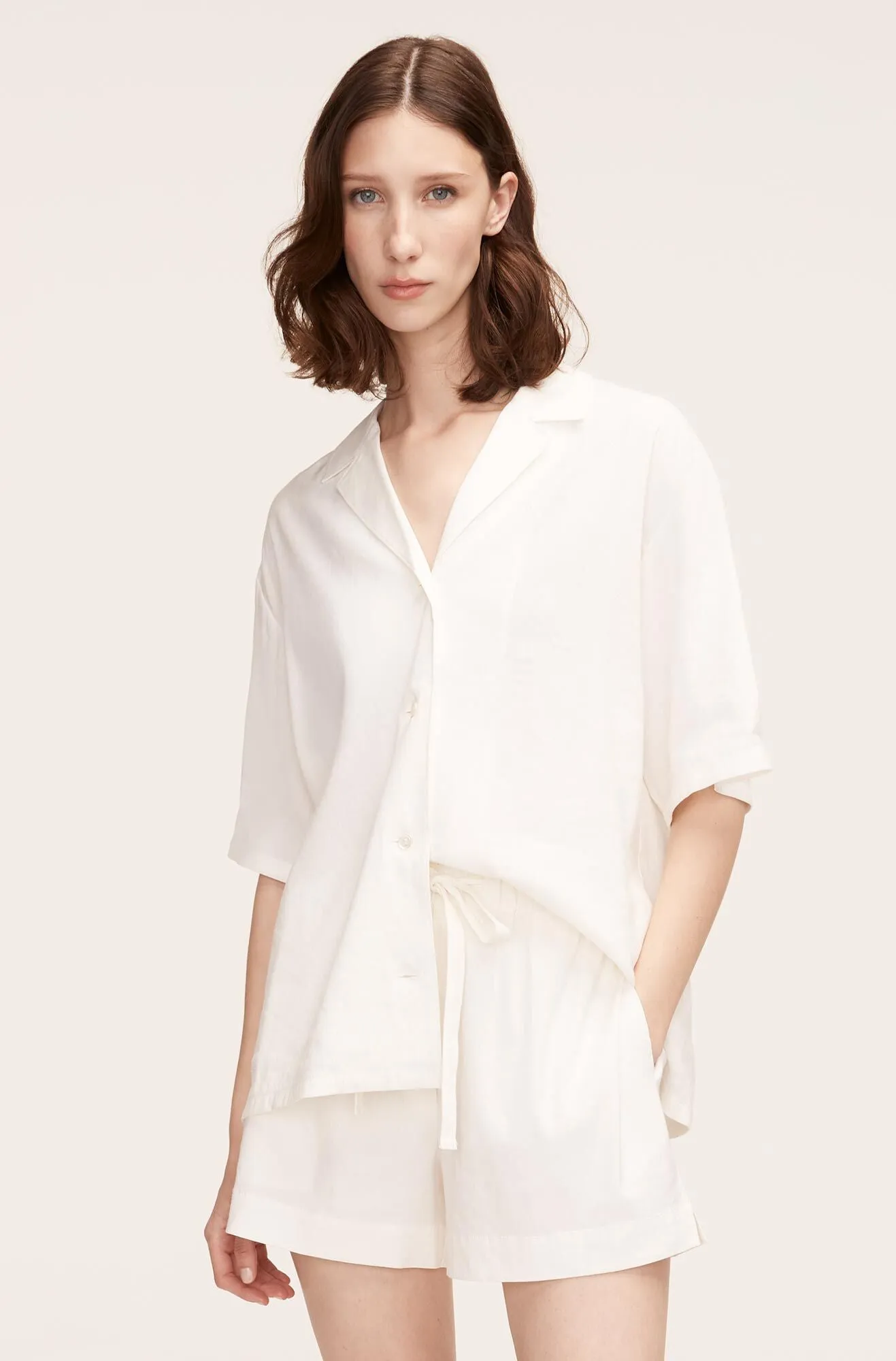 Linen Cabana Shirt sold by Rebecca Taylor