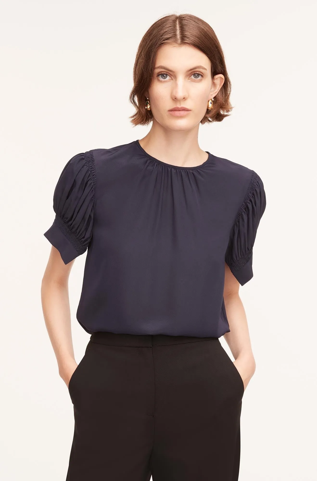 Short Sleeve Cdc Blouse sold by Rebecca Taylor