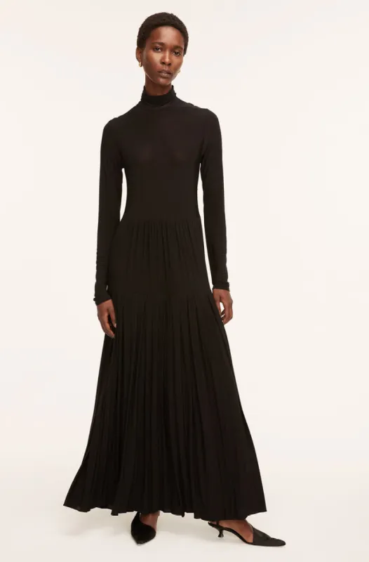 Pleated Knit Mock Neck Dress sold by Rebecca Taylor