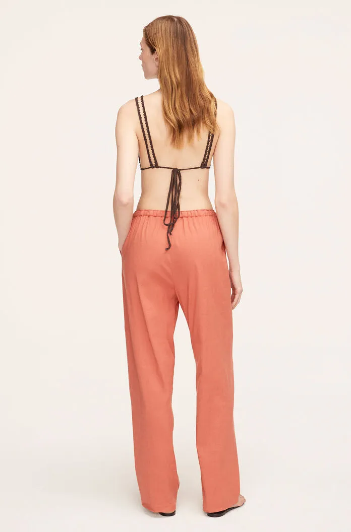 Stretch Linen Pull-On Pant sold by Rebecca Taylor product image thumbnail 2