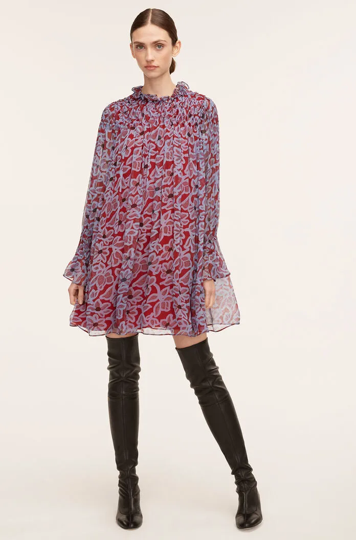 Vera Fleur Chiffon Smocked Dress sold by Rebecca Taylor