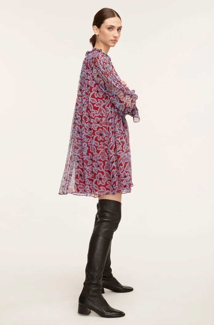 Vera Fleur Chiffon Smocked Dress sold by Rebecca Taylor product image thumbnail 3