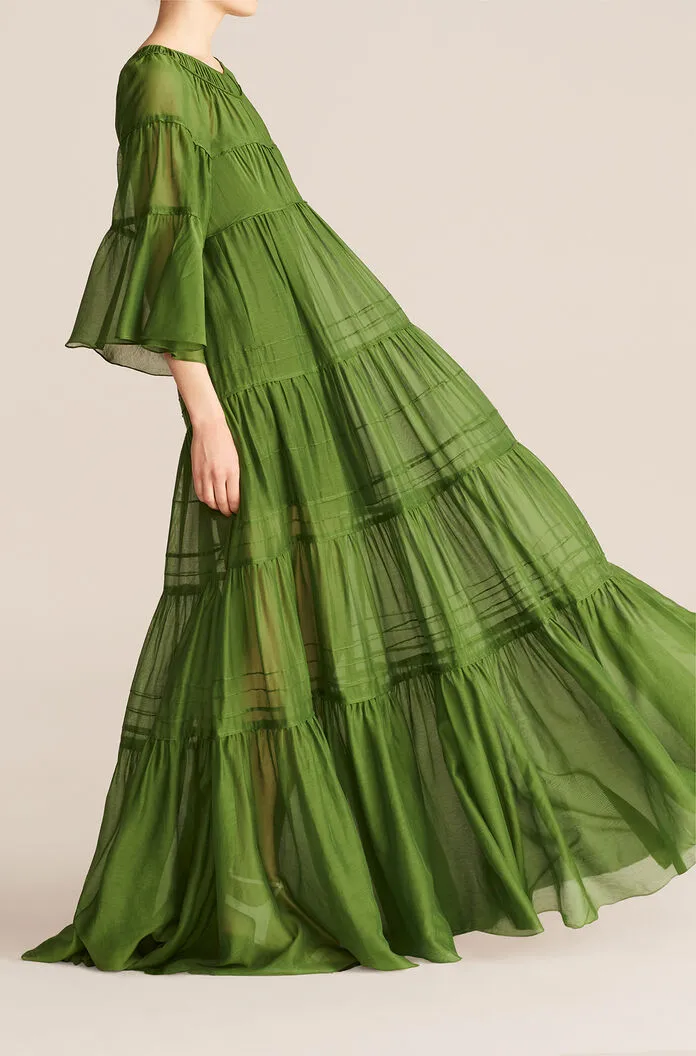 Ruched Tier Dress sold by Rebecca Taylor product image thumbnail 3