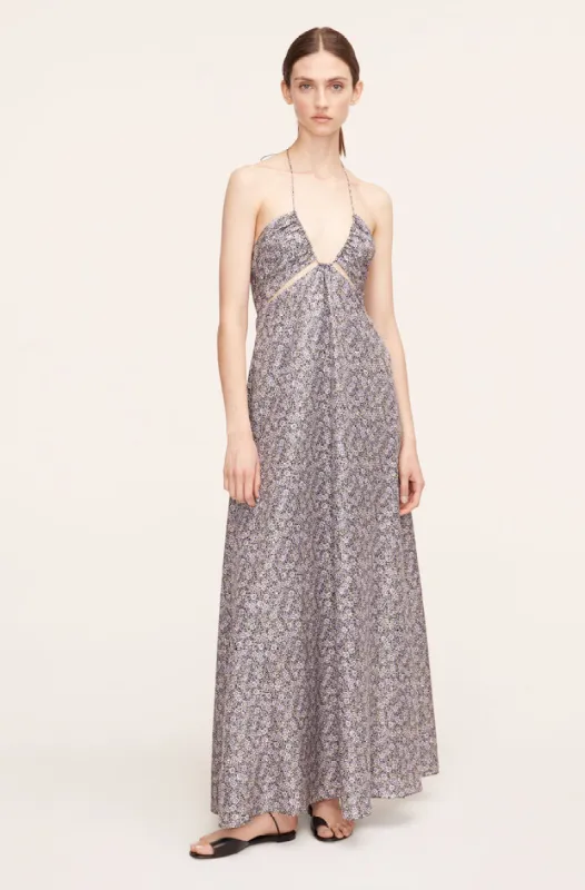 Violet Fleur Silk Halter Dress sold by Rebecca Taylor