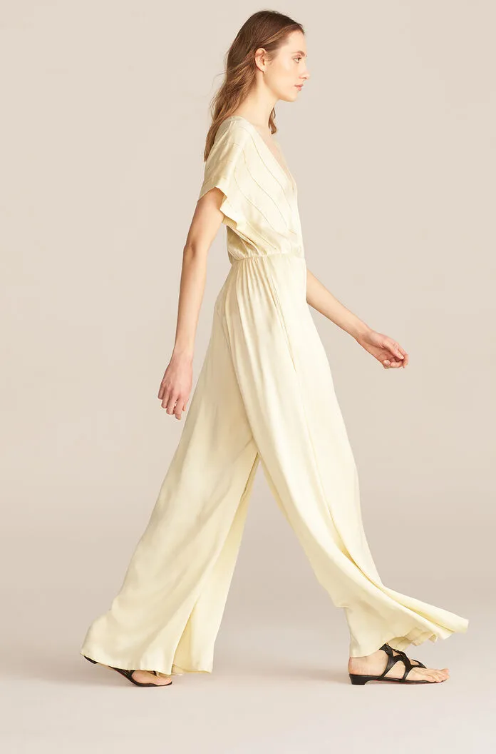 Silk Charmeuse Jumpsuit sold by Rebecca Taylor product image thumbnail 3