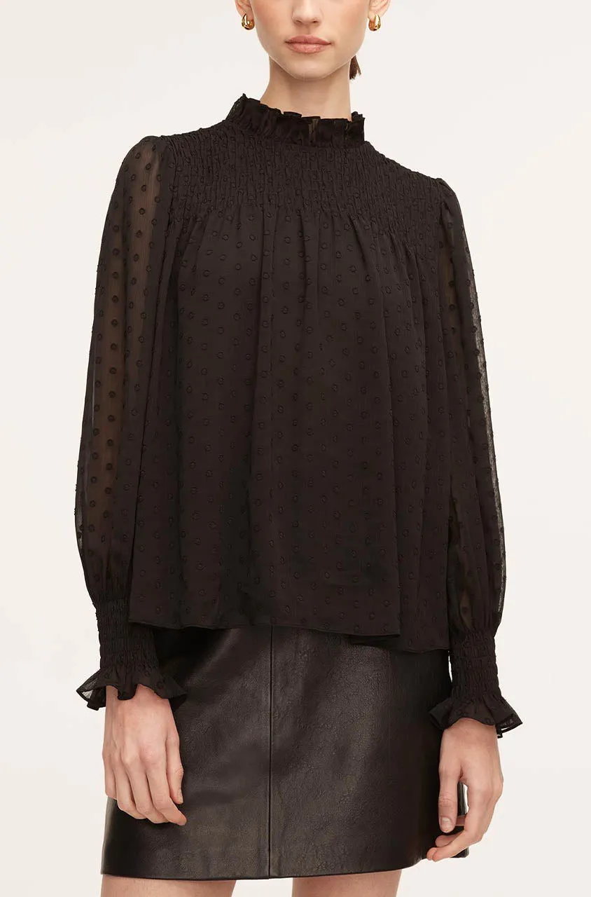 Clip Dot Blouse sold by Rebecca Taylor