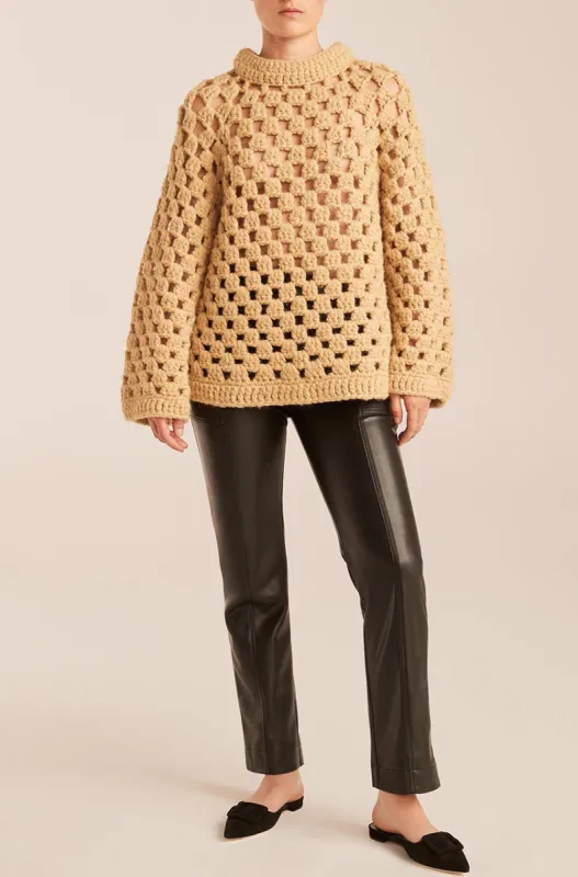 Yoke Stitch Sweater sold by Rebecca Taylor