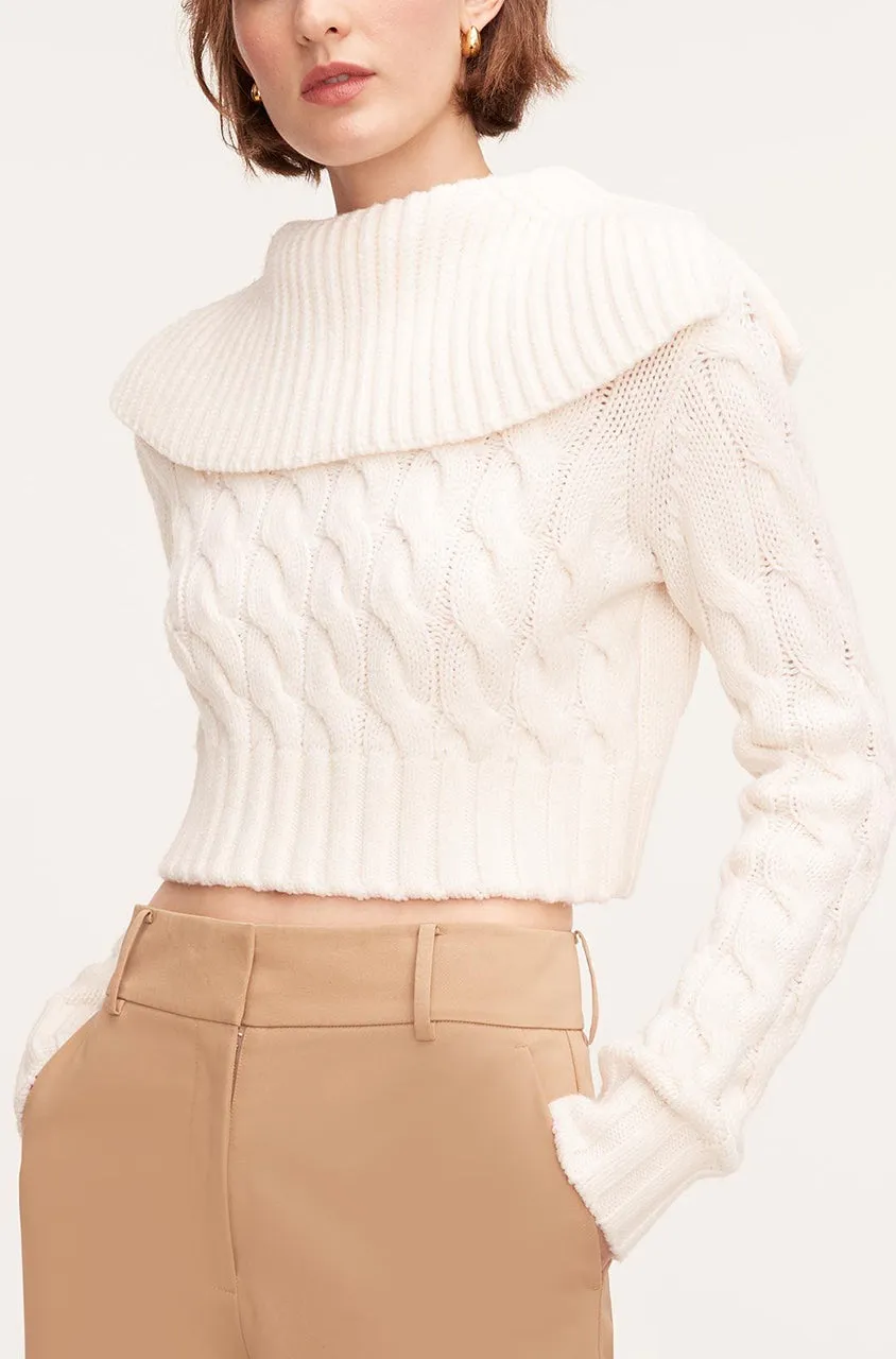 Merino Chainette Pullover sold by Rebecca Taylor