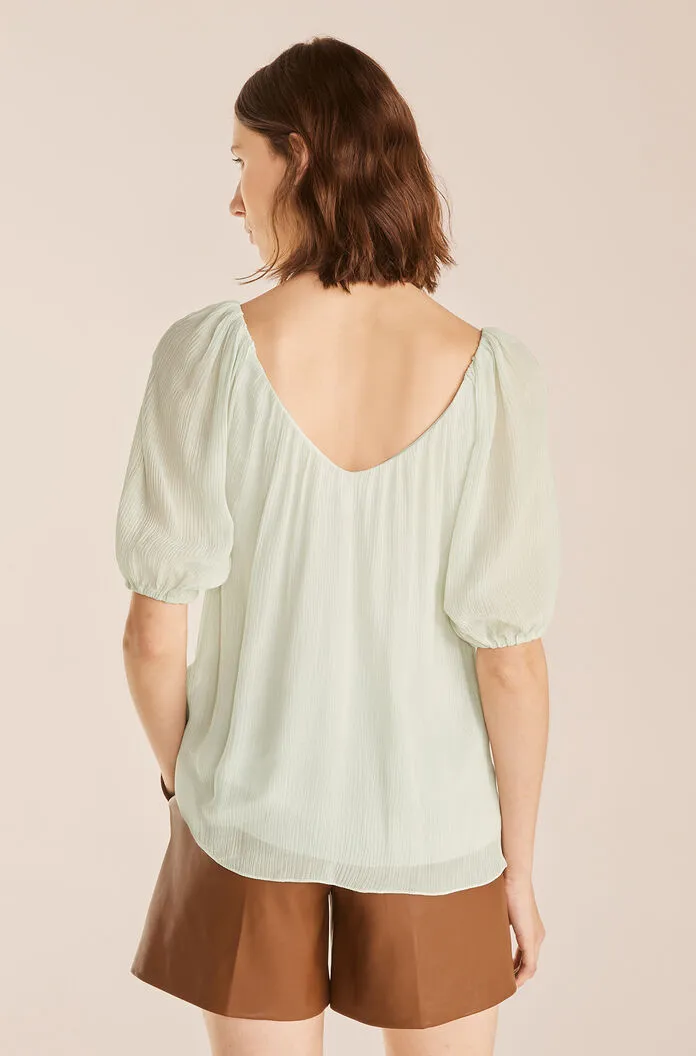 Puff Sleeve Top sold by Rebecca Taylor product image thumbnail 2