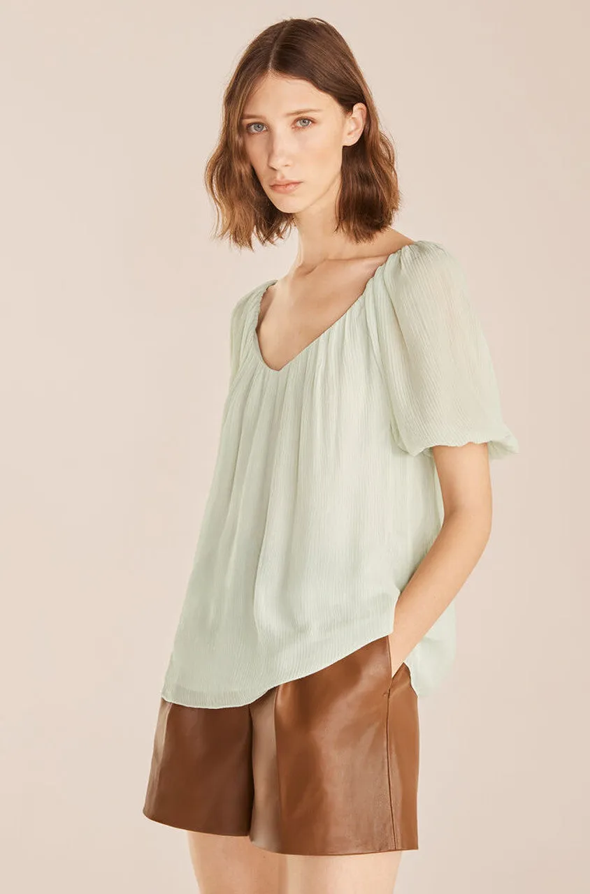 Puff Sleeve Top sold by Rebecca Taylor product image thumbnail 4