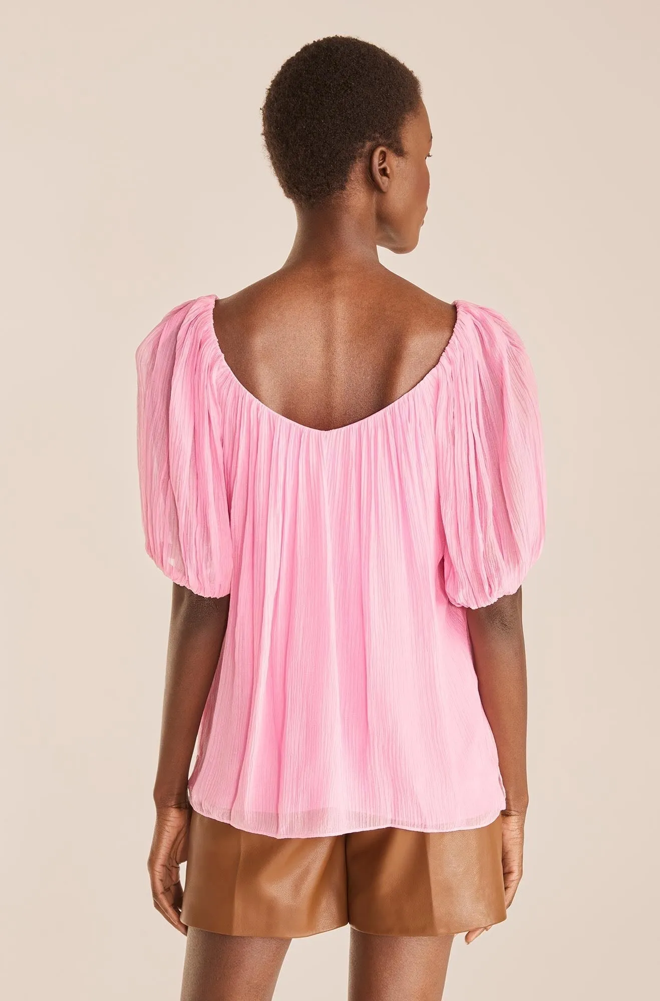 Puff Sleeve Top sold by Rebecca Taylor product image thumbnail 3