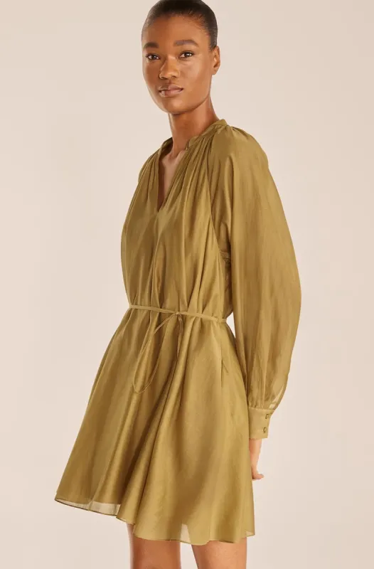 Long Sleeve Cotton Silk Dress sold by Rebecca Taylor