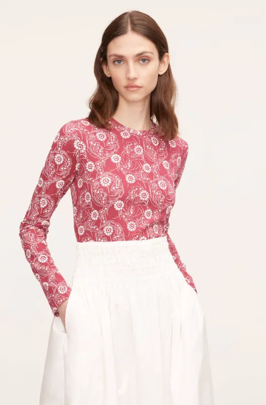 Monarch Fleur Essential Long Sleeve Tee sold by Rebecca Taylor