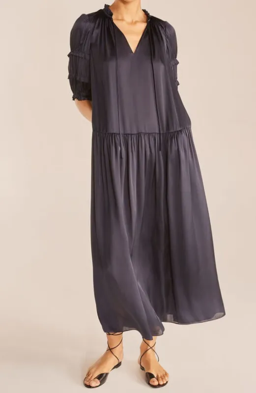 Ruffle Pleated Dress sold by Rebecca Taylor