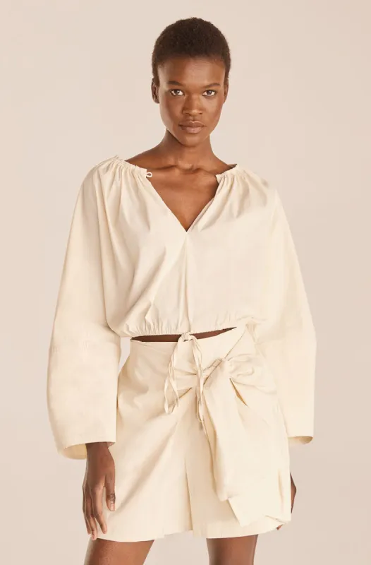 Poplin Crop sold by Rebecca Taylor