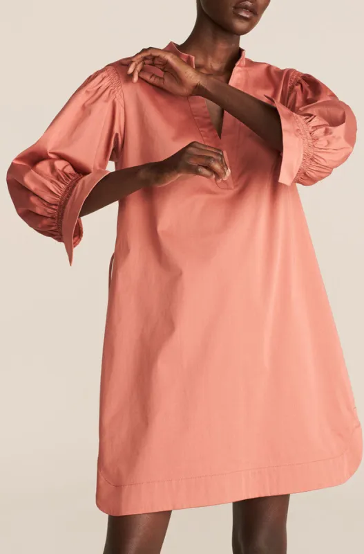 Long Sleeve Twill Belted Dress sold by Rebecca Taylor
