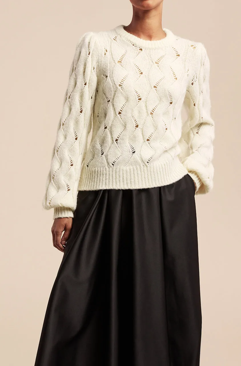 Alpaca Chainette Sweater sold by Rebecca Taylor product image thumbnail 3