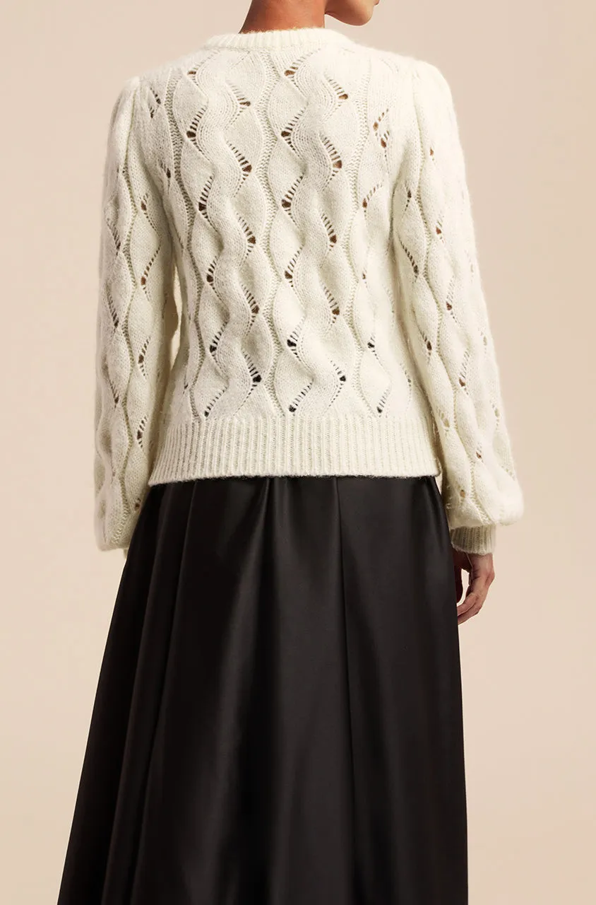 Alpaca Chainette Sweater sold by Rebecca Taylor product image thumbnail 2
