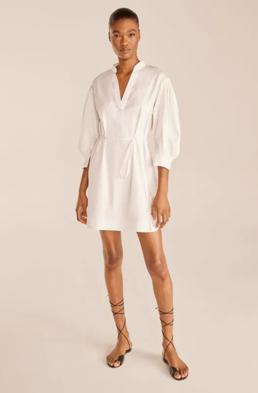 Long Sleeve Twill Belted Dress sold by Rebecca Taylor