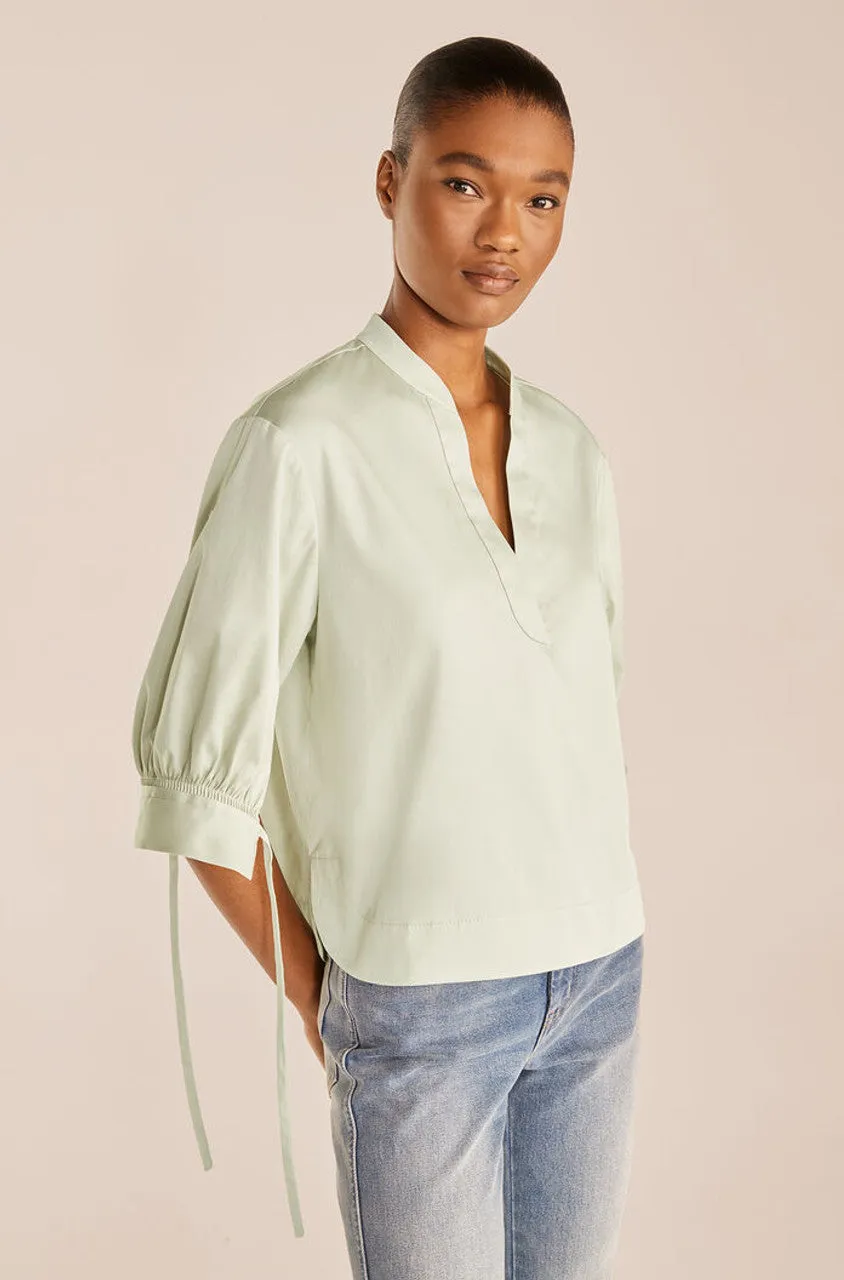 Short Sleeve Popover Blouse sold by Rebecca Taylor
