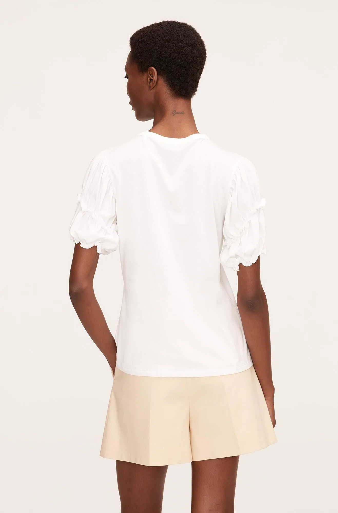 Women's Puff Sleeve Tee sold by Rebecca Taylor product image thumbnail 3