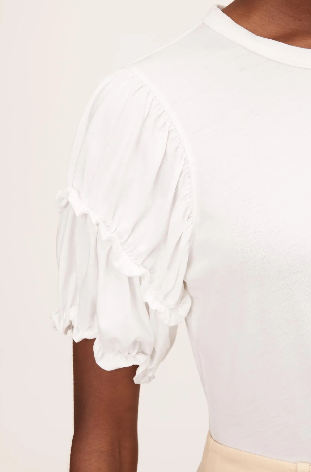 Women's Puff Sleeve Tee sold by Rebecca Taylor product image thumbnail 4
