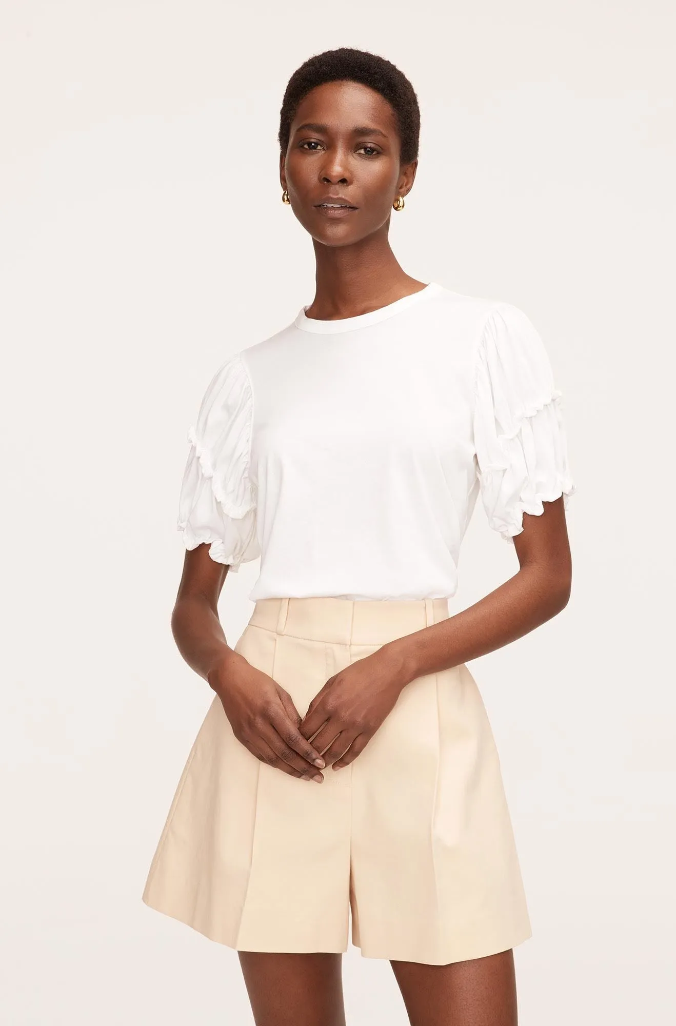 Women's Puff Sleeve Tee sold by Rebecca Taylor