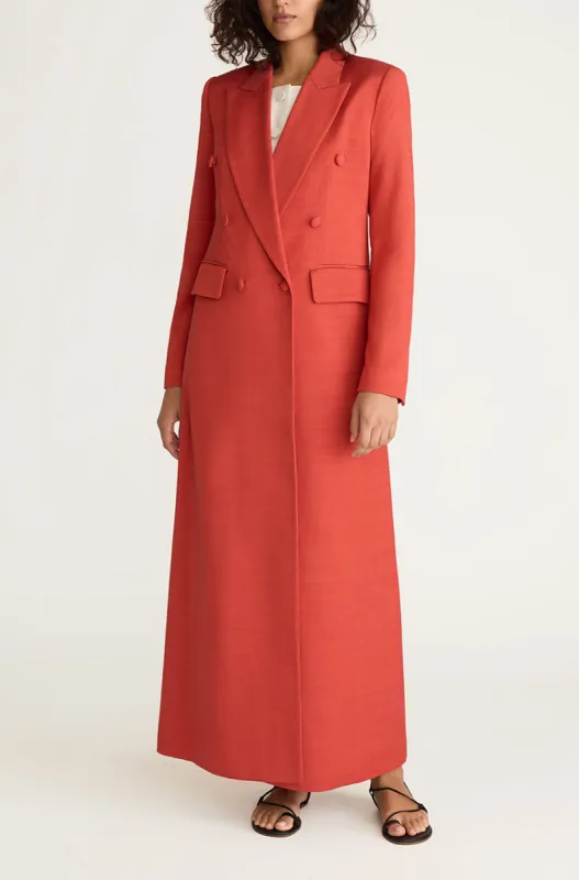 Viscose Slub Blazer Coat sold by Rebecca Taylor