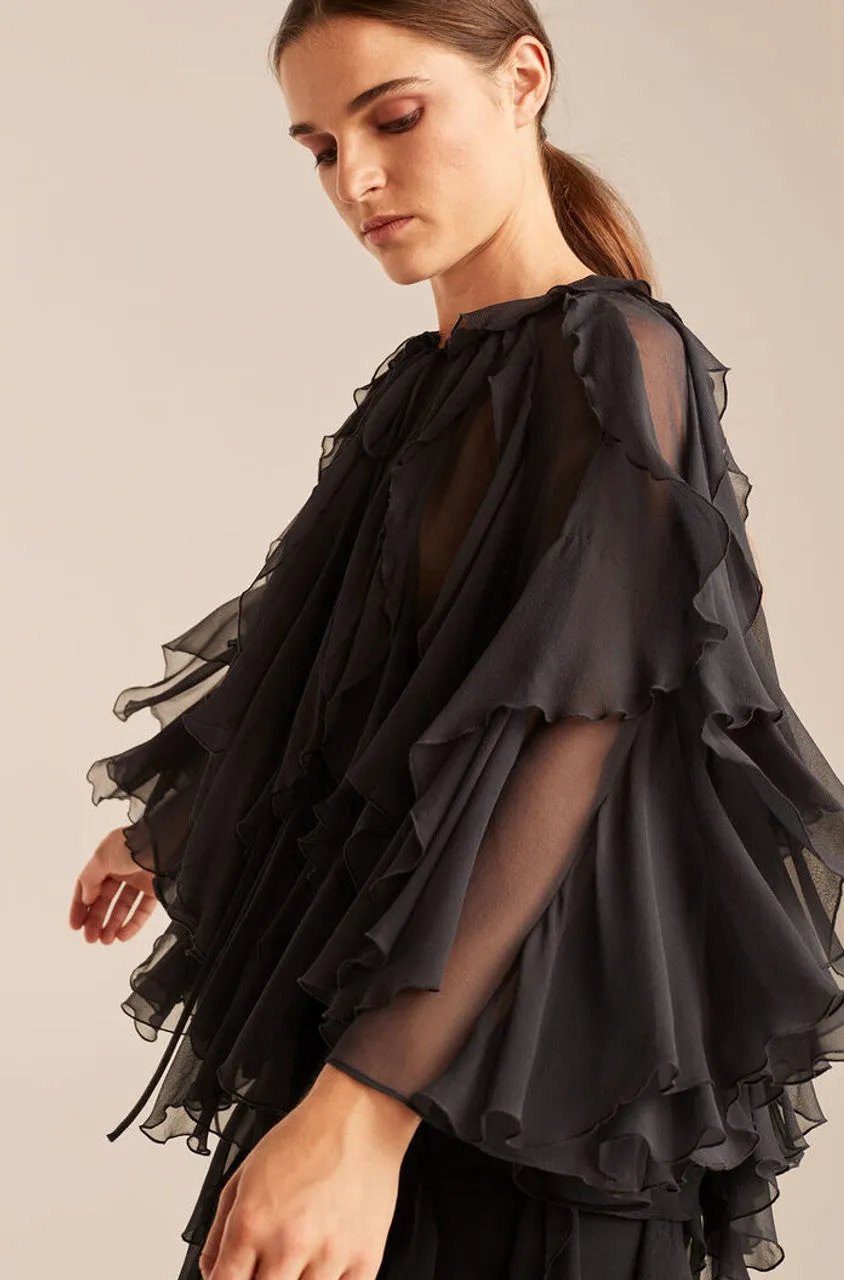 Ruffle Top sold by Rebecca Taylor product image thumbnail 4