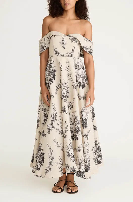 Emblem Fleur Structured Bodice Dress sold by Rebecca Taylor