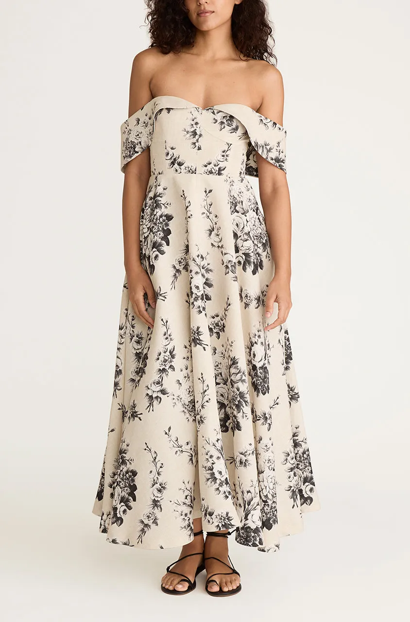 Emblem Fleur Structured Bodice Dress sold by Rebecca Taylor