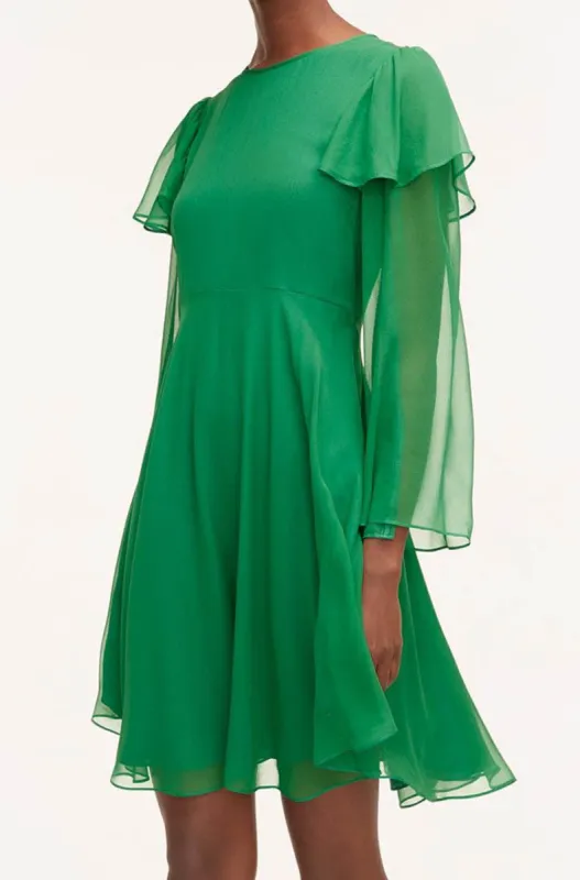 Ruffle Silk Chiffon Dress sold by Rebecca Taylor