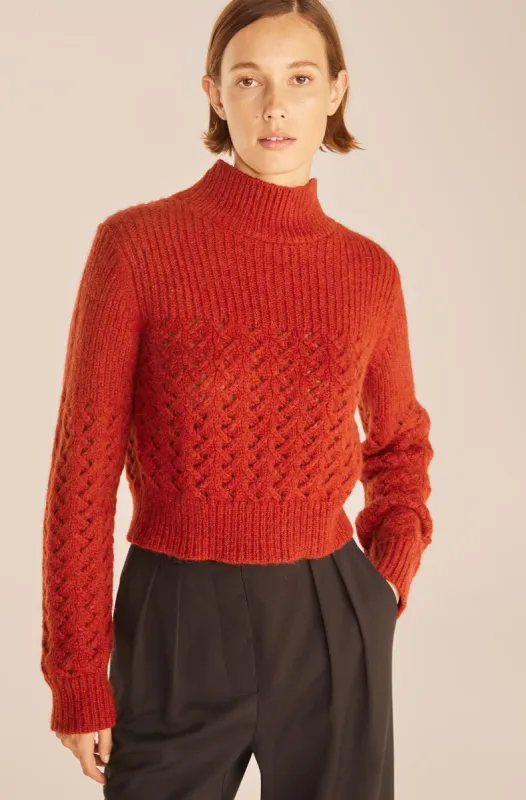 Chainette Turtleneck sold by Rebecca Taylor