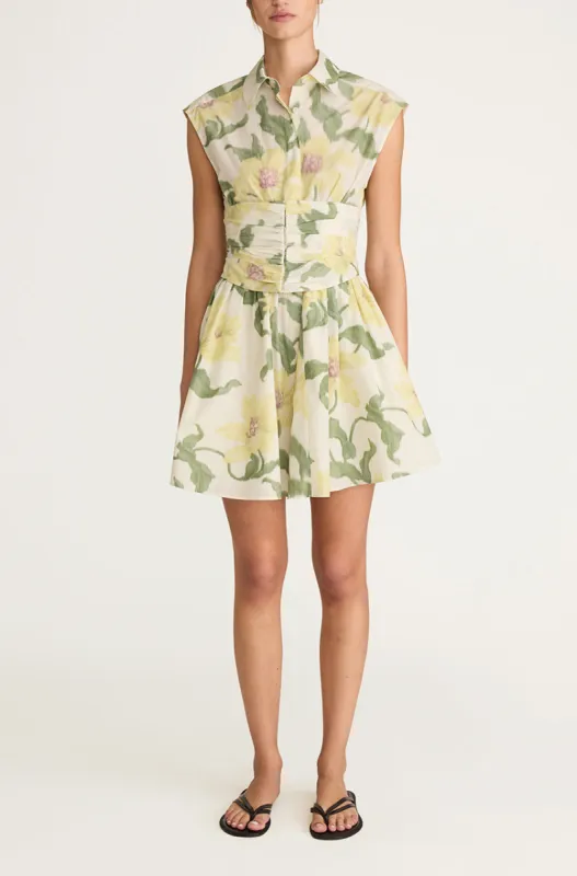 Nouveau Fleur Corseted Mini Dress sold by Rebecca Taylor