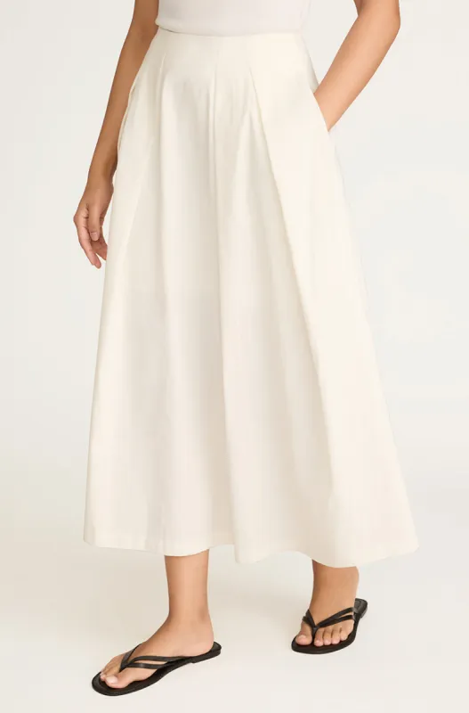 Linen Cotton Ottoman Skirt sold by Rebecca Taylor