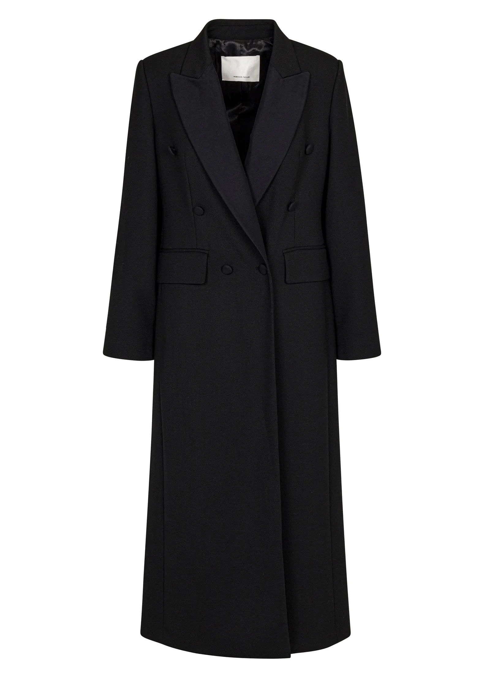 Refined Suiting Crombie Coat sold by Rebecca Taylor product image thumbnail 5
