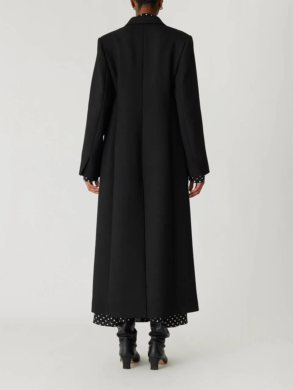 Refined Suiting Crombie Coat sold by Rebecca Taylor product image thumbnail 4