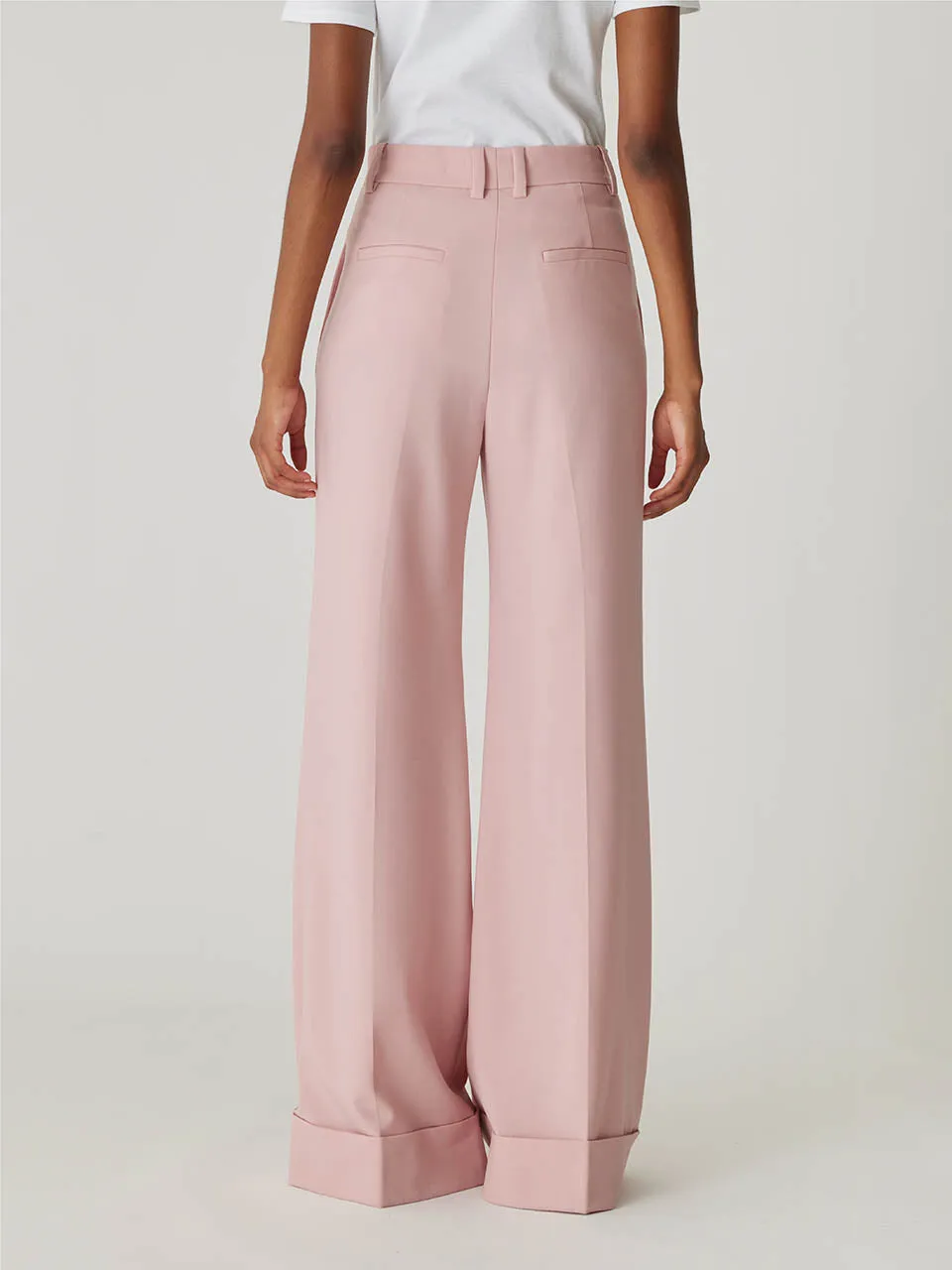 Calvary Twill Wide Leg Trouser sold by Rebecca Taylor product image thumbnail 3