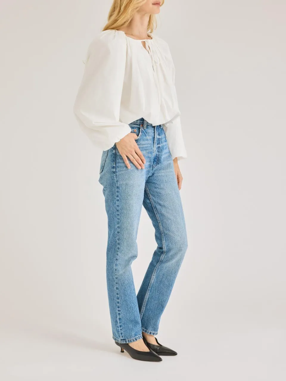 Rhodes Poplin Top sold by Rebecca Taylor product image thumbnail 3