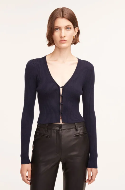 Rib Merino Cropped Cardigan sold by Rebecca Taylor